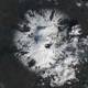 Illustration for article titled Why Does This Image of the Mount Etna Volcano Eruption from Space Look So Weird?